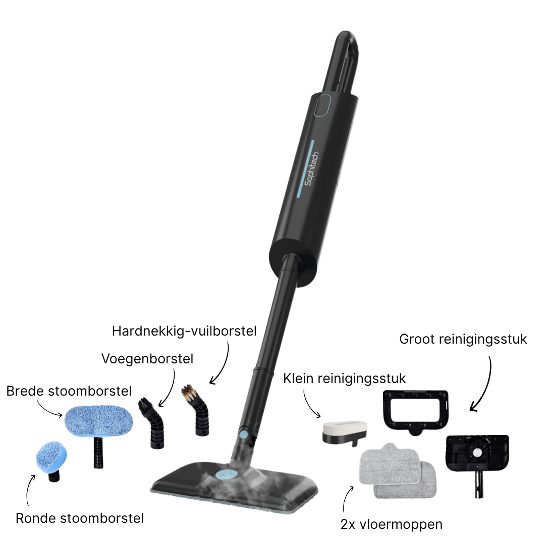 Sophitech Stoomreiniger Steamflow Contents
