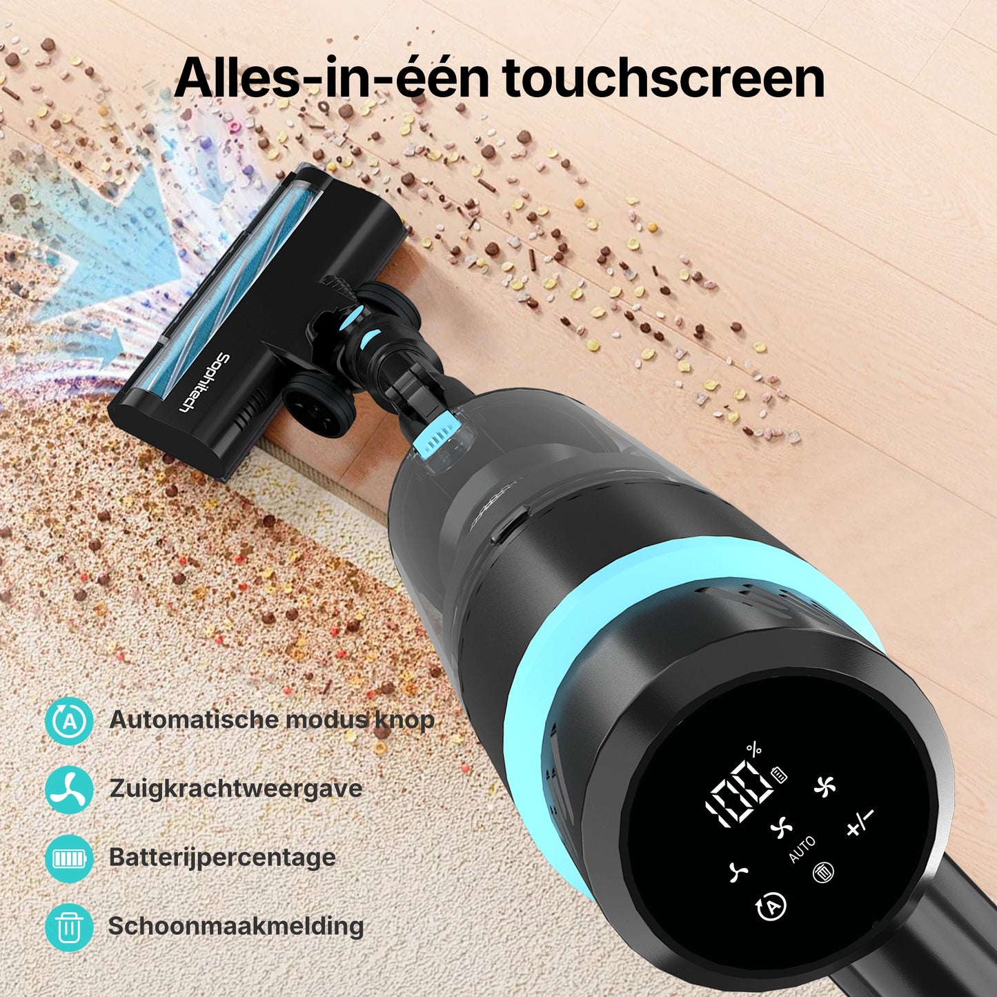 Steelstofzuiger DustVision