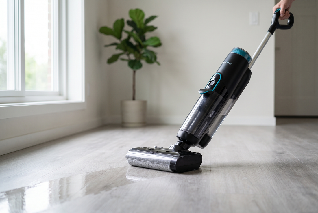 pvc vloer dweilen