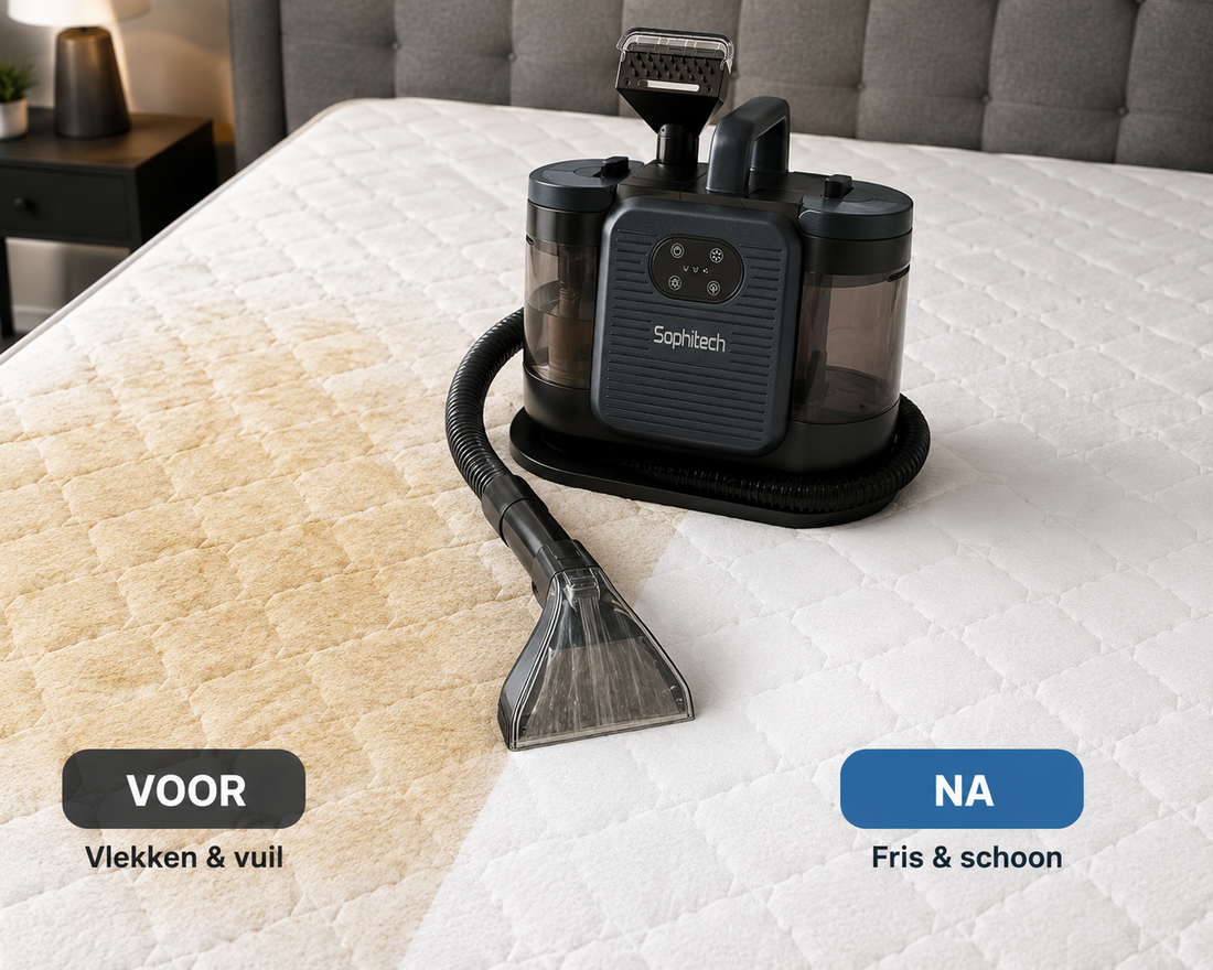 Matras reinigen, stappen voor stappen zonder chemicaliën