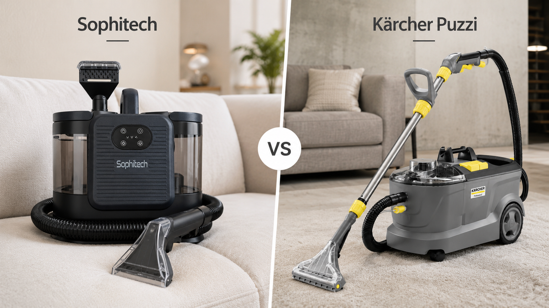 Sophitech vs Karcher tapijtreiniger, welke past bij jou?