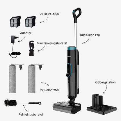NIEUW: Dweilstofzuiger DualClean Pro