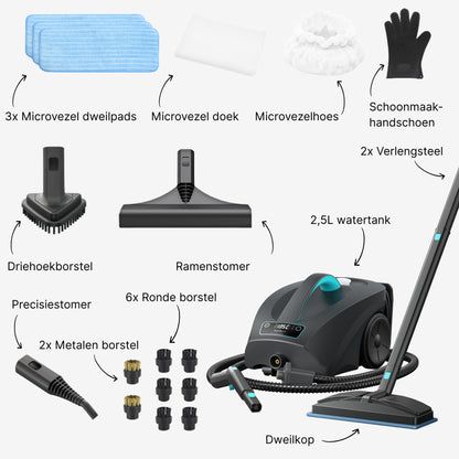 NIEUW: Stoomreiniger Steammaster Pro