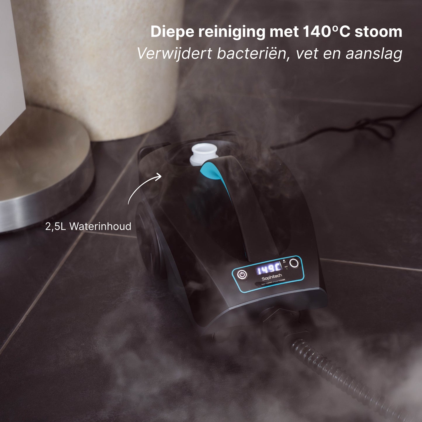 NIEUW: Stoomreiniger Steammaster Pro