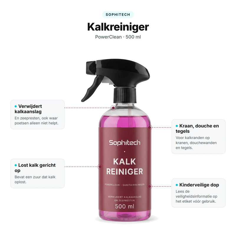 Kalkreiniger Spray PowerClean – 500 ml, foto 3