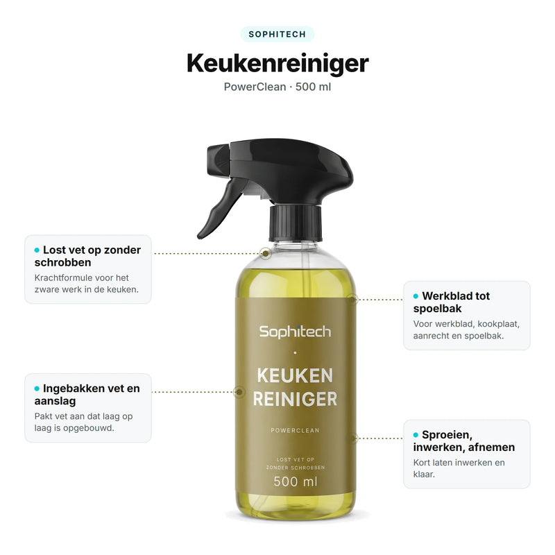 Keukenreiniger Spray PowerClean – 500 ml, foto 3