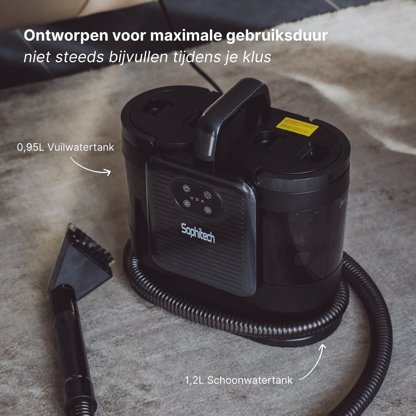 Sophitech Meubelreiniger Deepclean Gebruiksduur