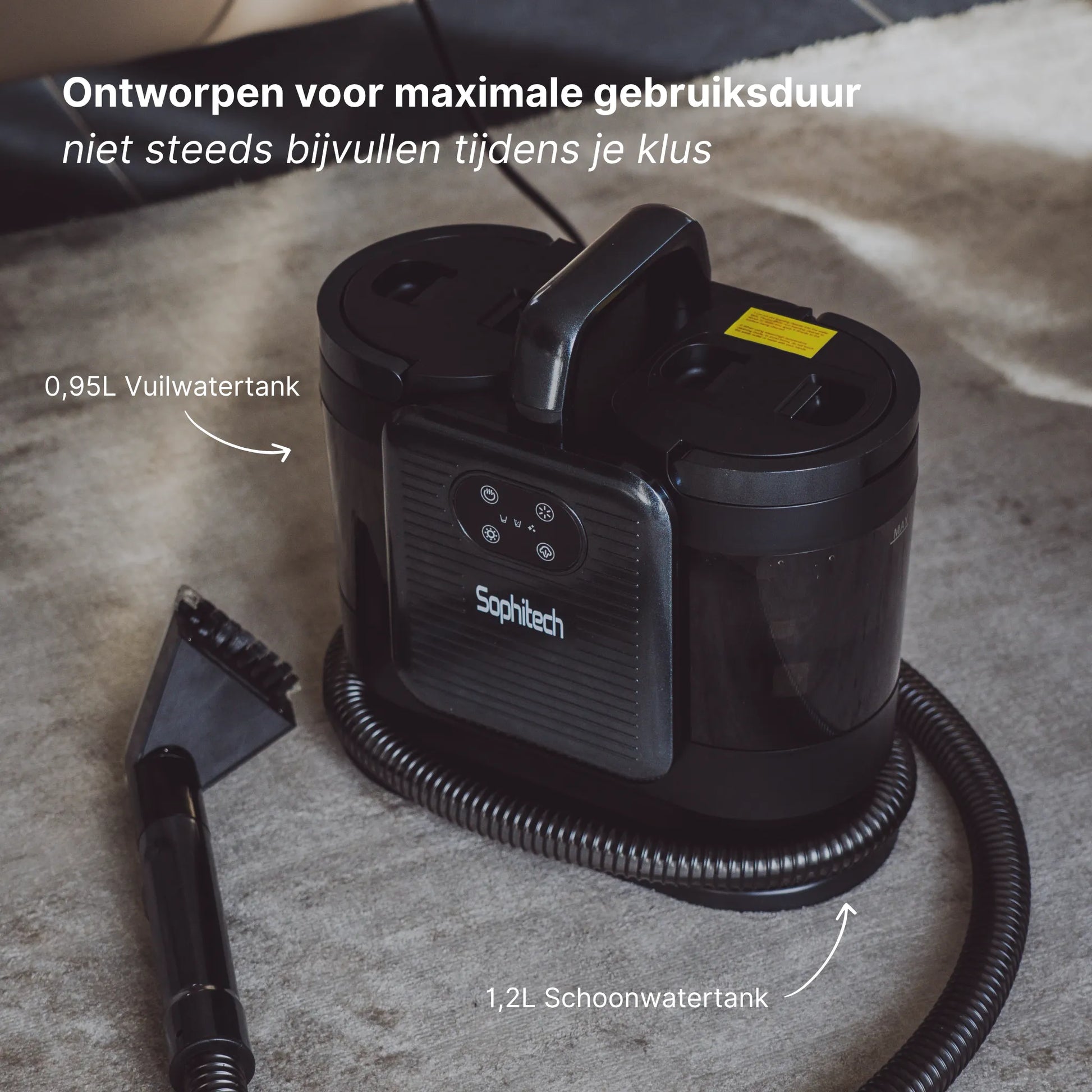 Sophitech Meubelreiniger Deepclean Gebruiksduur