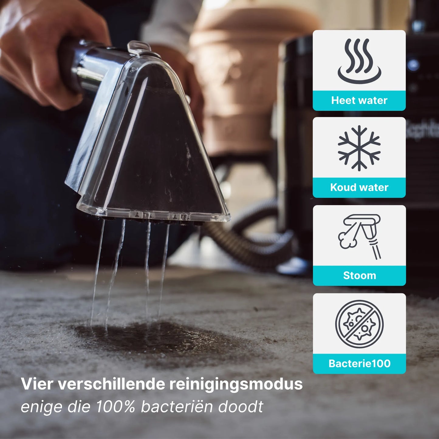 Sophitech Meubelreiniger Deepclean Pro Bacterie Verwijderen