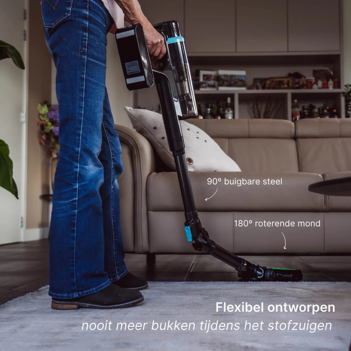 Sophitech Steelstofzuiger DustVision Ergonomisch