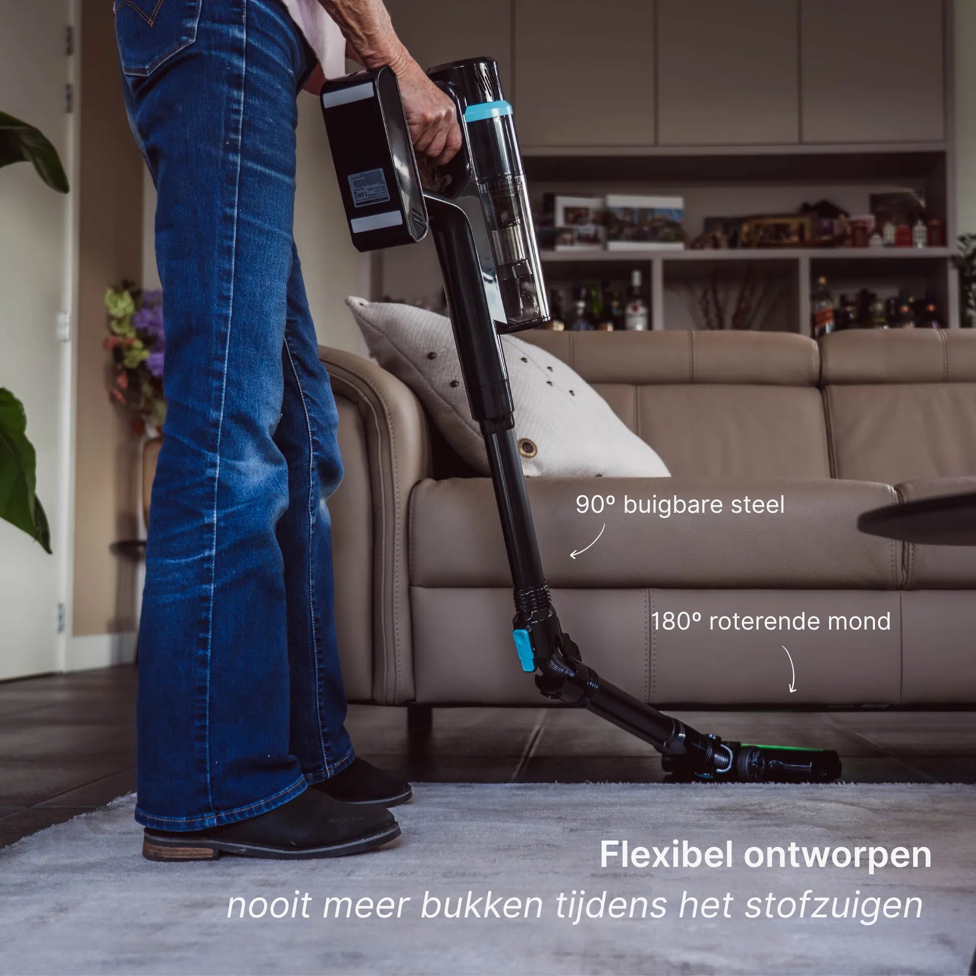 Sophitech Steelstofzuiger DustVision Ergonomisch