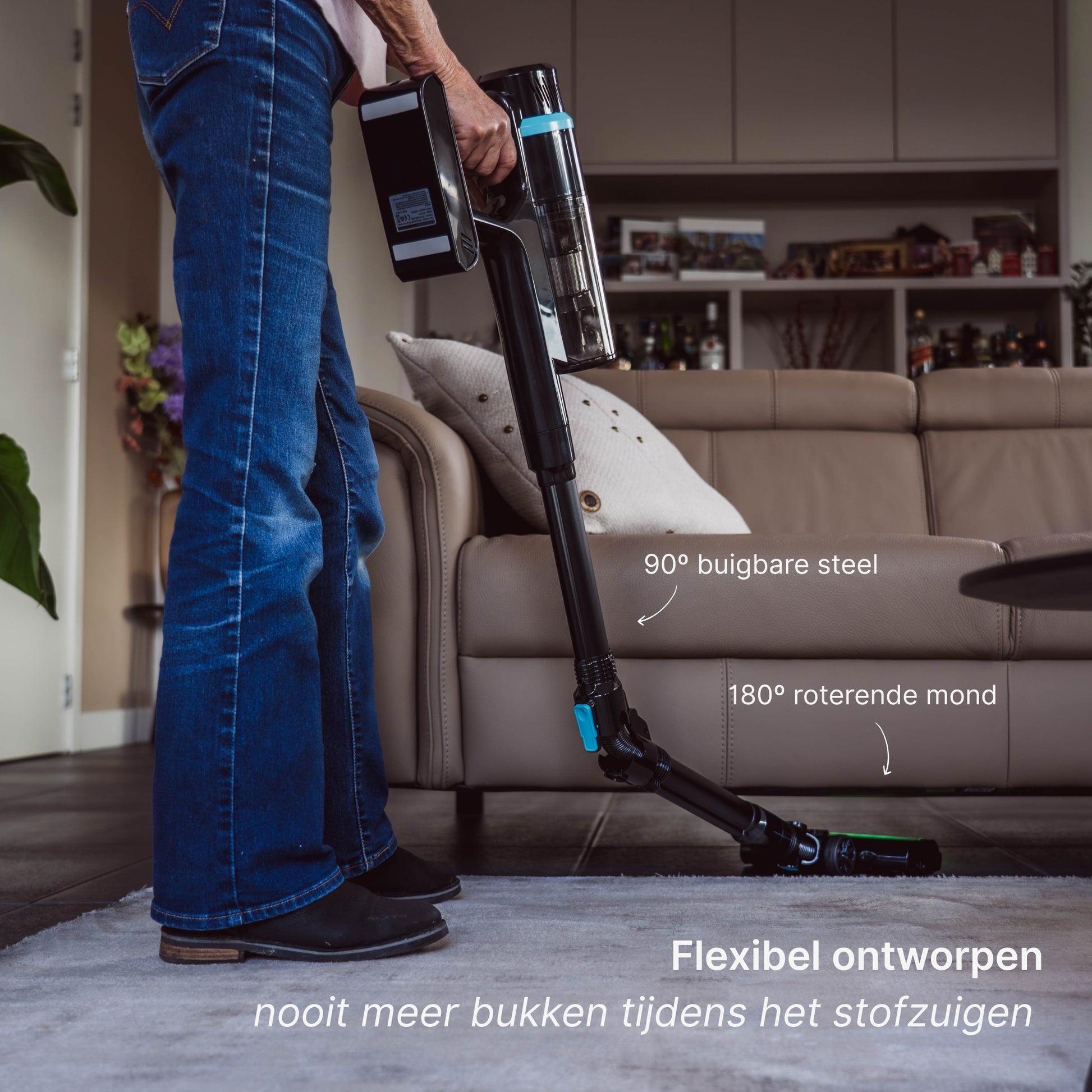 Sophitech Steelstofzuiger DustVision buigfunctie V2