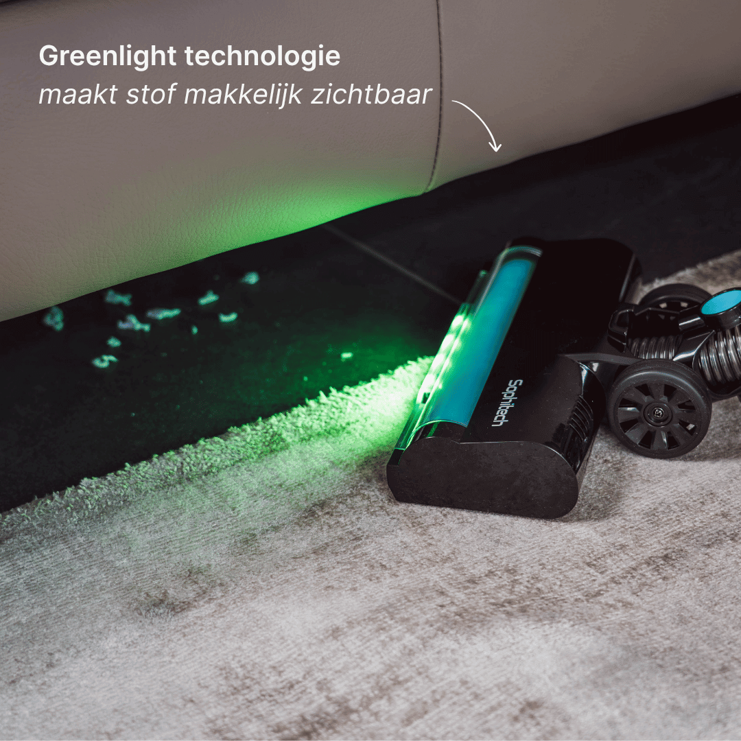 Sophitech Steelstofzuiger DustVision greenlight