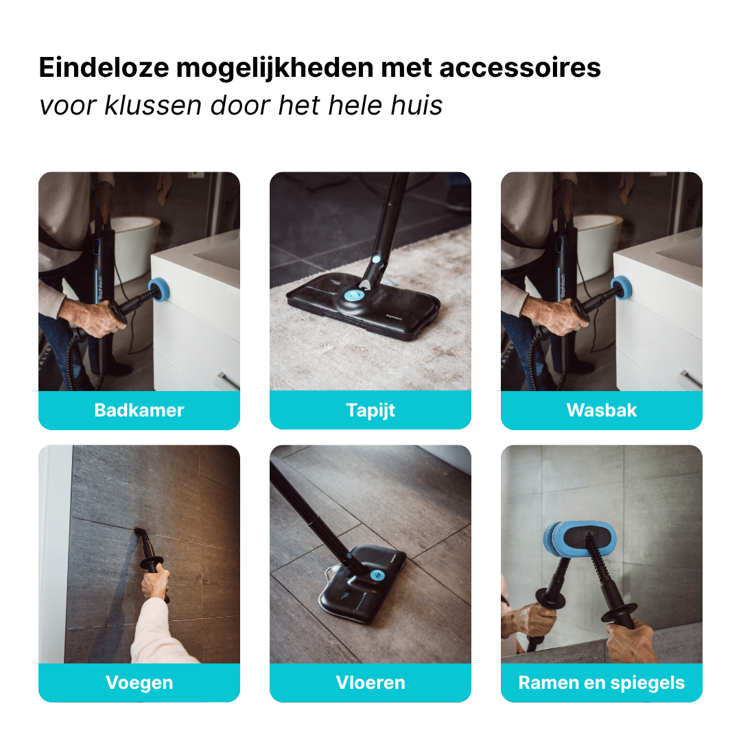 Sophitech Stoomreiniger Steamflow Accessoires