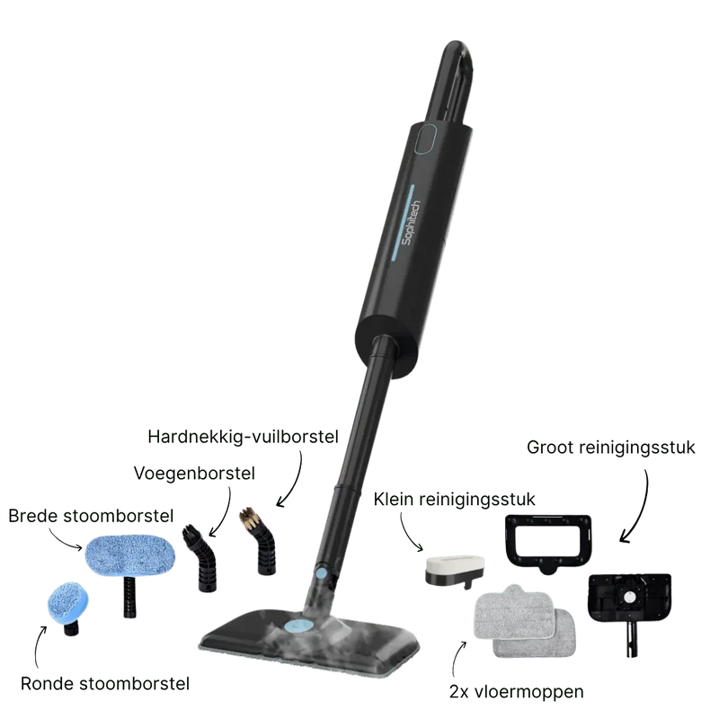 Sophitech Stoomreiniger Steamflow Contents