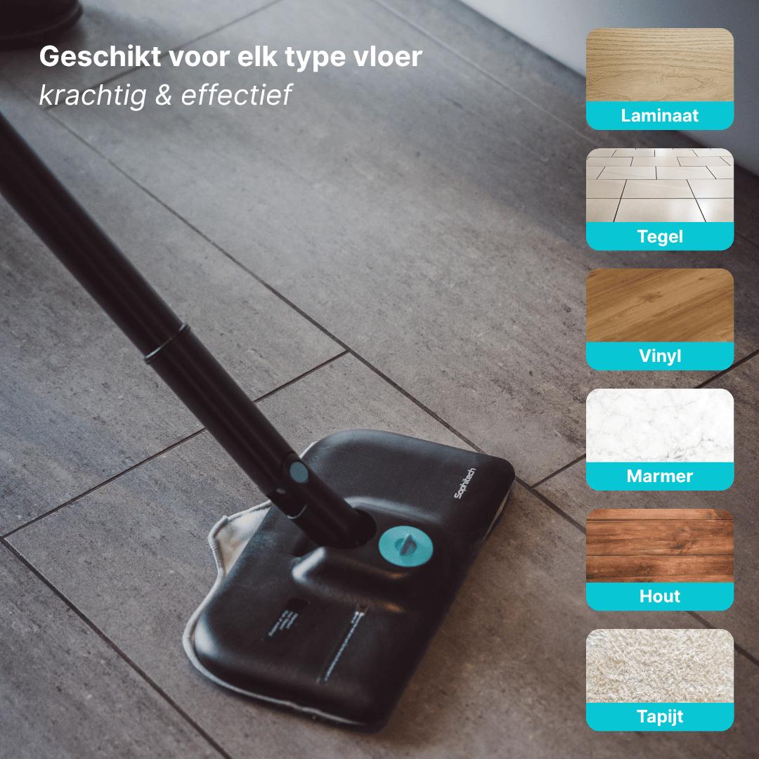 Sophitech Stoomreiniger Steamflow Vloertype