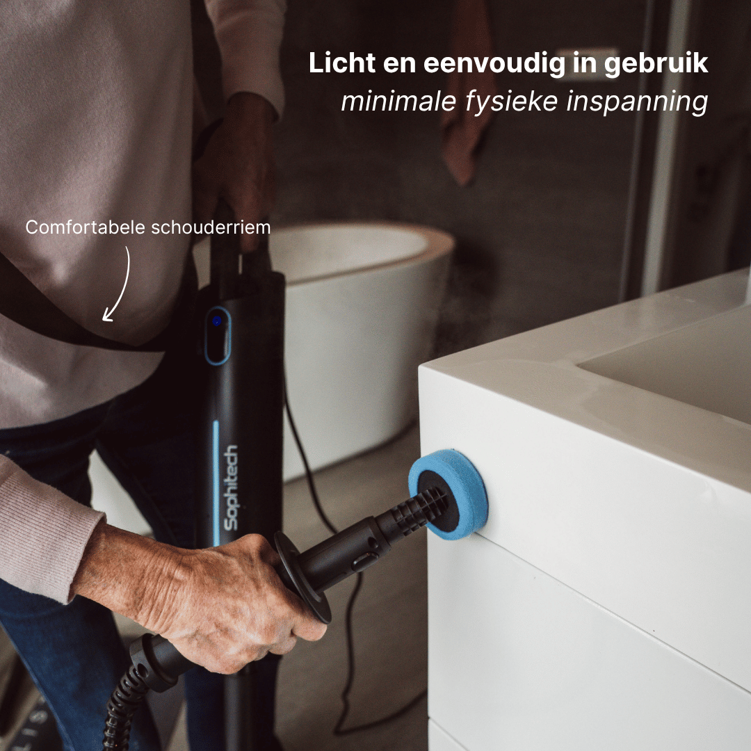 Sophitech Stoomreiniger Steamflow Lichtgewicht