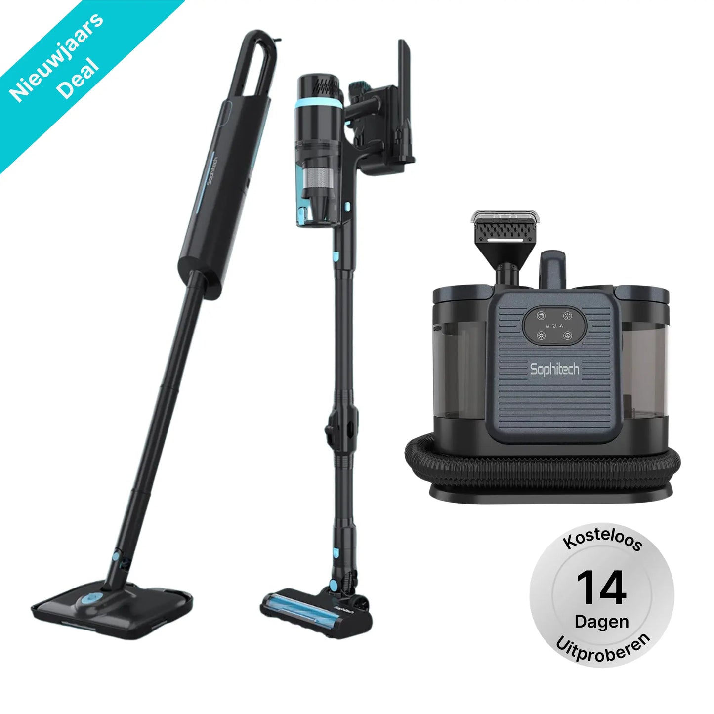 Complete 3-in-1 diepte-reinigingsset