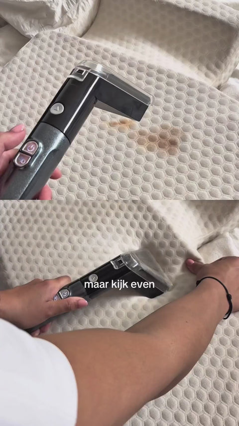 Vlekken uit kussens en bekleding